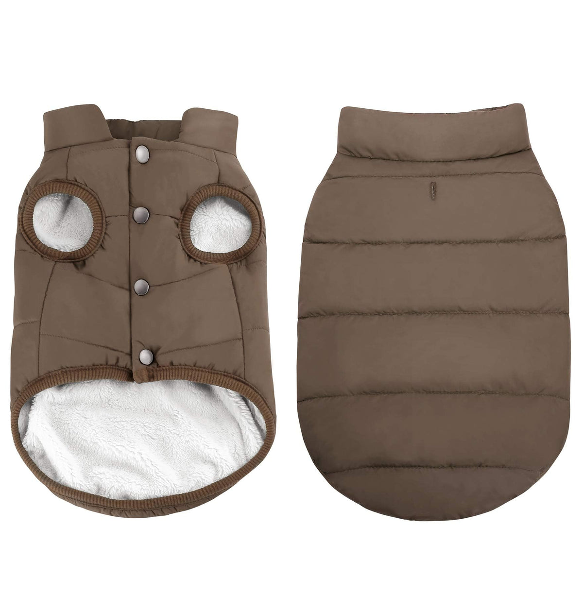 ASENKU abrigo de perro impermeable para días fríos y lluviosos.