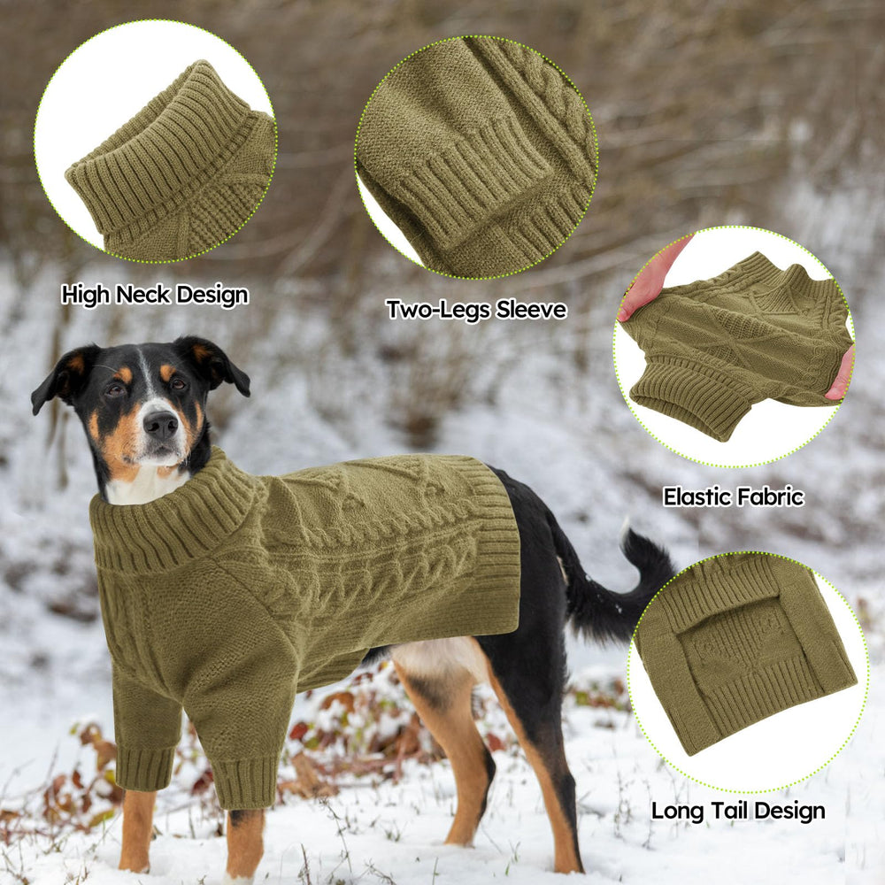 ASENKU suéter tejiado, patrón jacquard, añade estilo mientras mantiene movilidad.