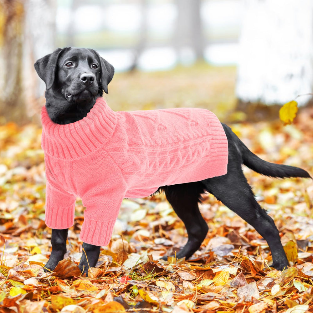 asenku sudadera perro tejida uso invernal suave y cálido.