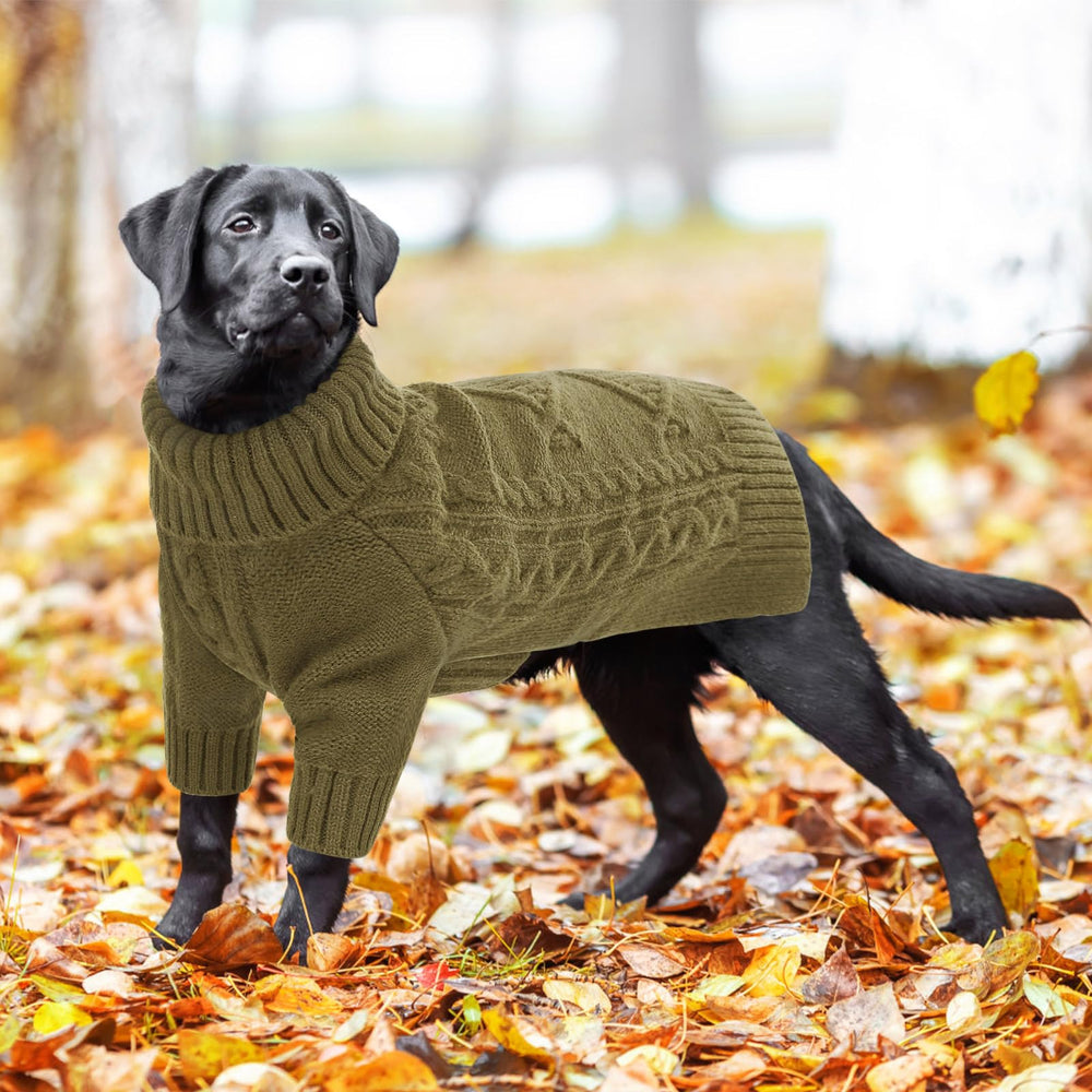ASENKU suéter para perros disponible en tallas medianas y grandes.