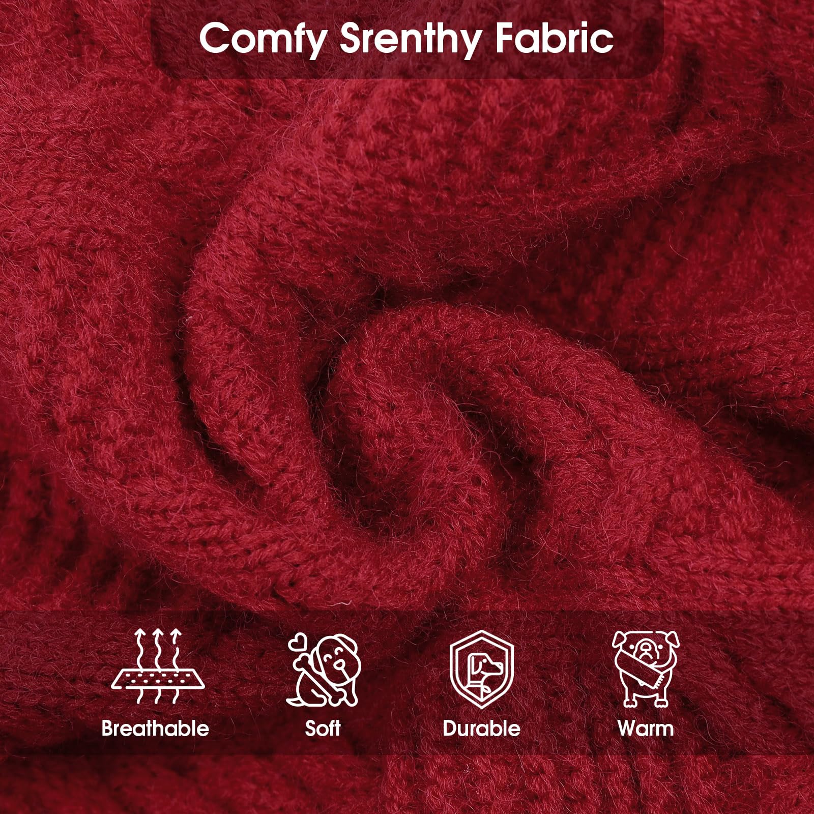 ASENKU suéter con diseño cable para un toque elegante