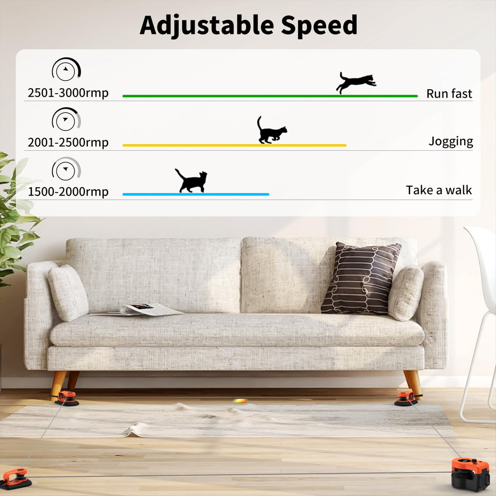 AsFrost, control remoto para dirigir la persecución y el ejercicio felino