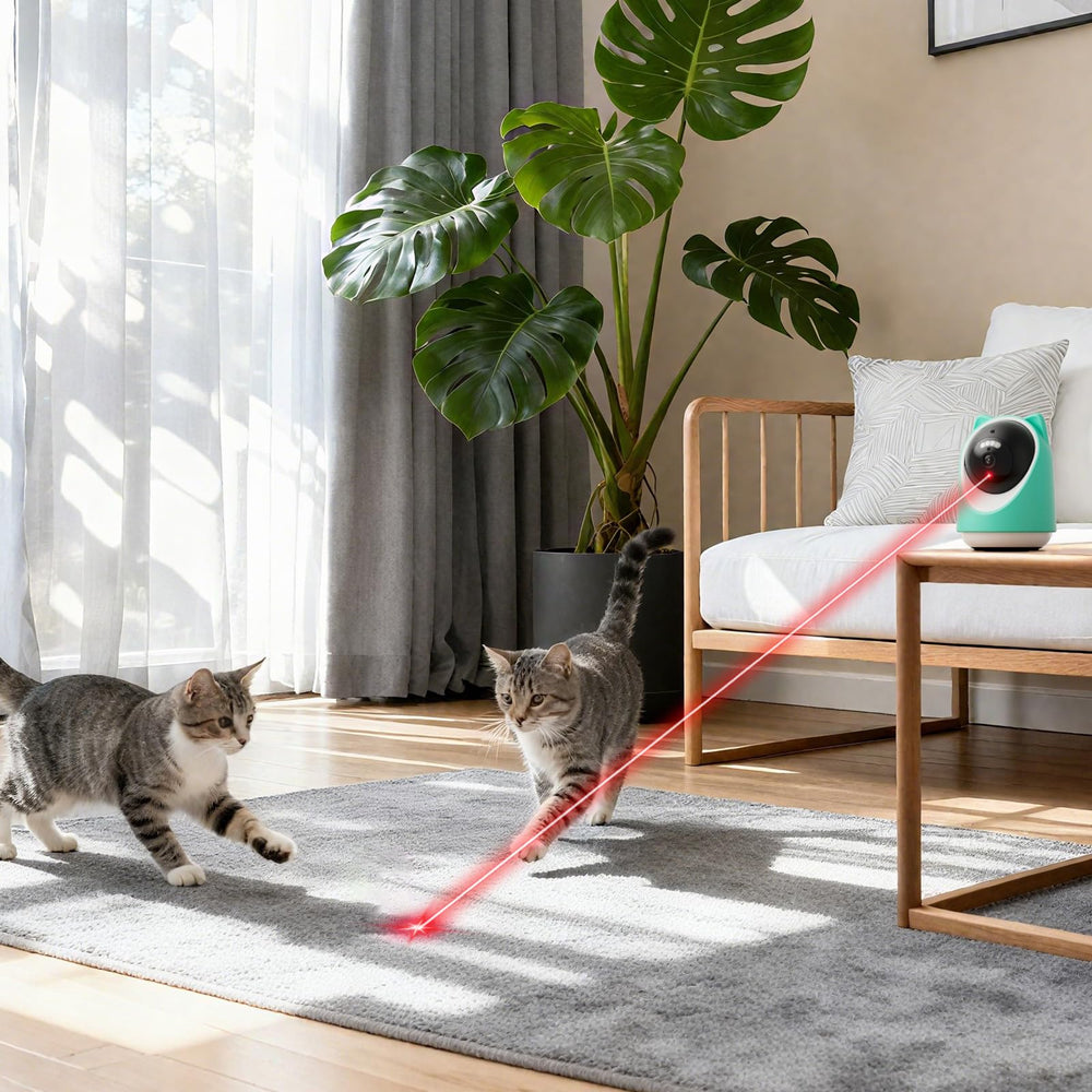 ASFSKY Cámara Mascotas 2K instalación rápida en 3 minutos