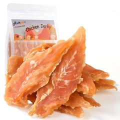 ASMPET empaque tiras de pollo; snack práctico para entrenamiento