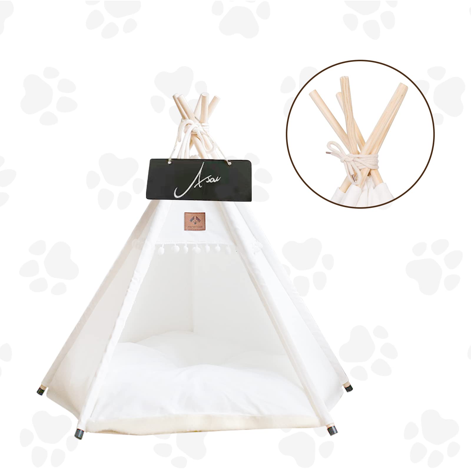 Asou Tipi para Mascotas: diseño sencillo y montaje rápido.