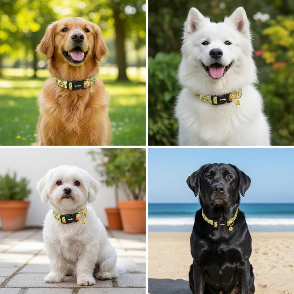 Collar Astdogio de algodón suave que abraza el cuello durante juegos.