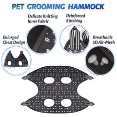 ATESON kit de uñas incluido en la hamaca para perro, cuidado completo en casa