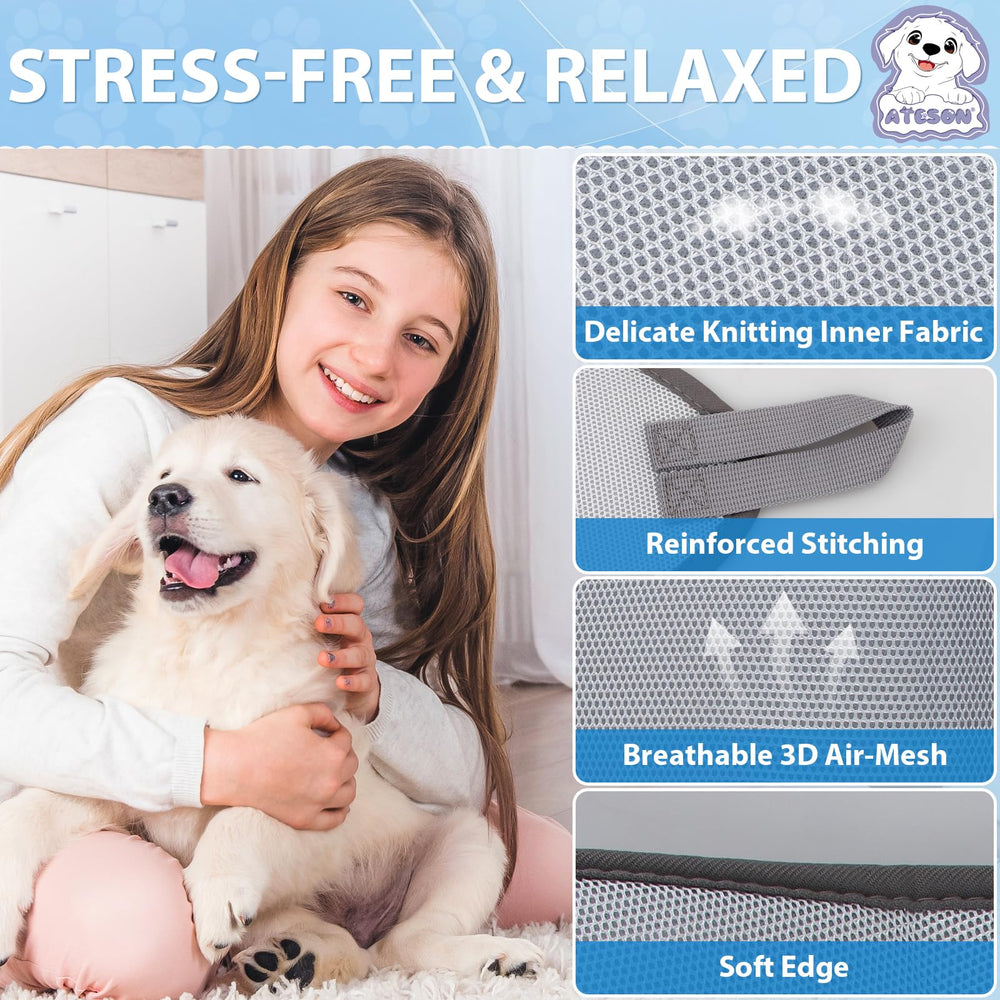 ATESON kit de corta uñas para perro XXL facilita el cuidado profesional en casa.