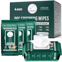 ATIFBOP toallitas para perros limpieza de patas, higiene rápida en casa o en paseo.