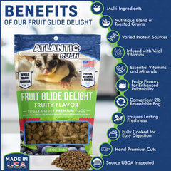 Proteínas de alta calidad para energía sostenida en la ardilla voladora.