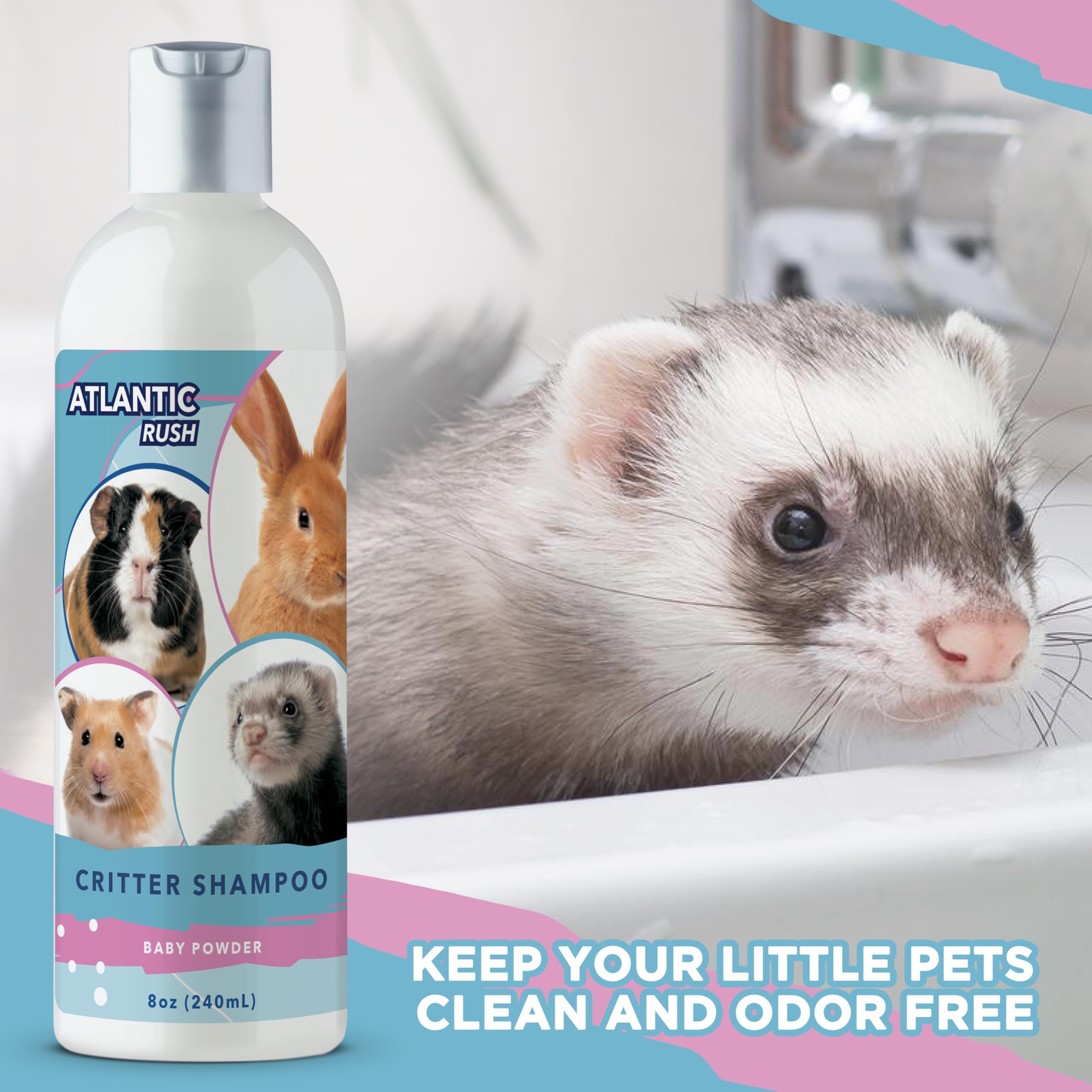 Atlantic Rush sin fragancia ni detergentes para un uso seguro