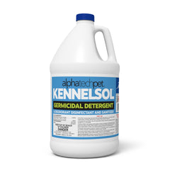 ATP KennelSol: botella de 1 galón para limpieza y desinfección sin enjuague.