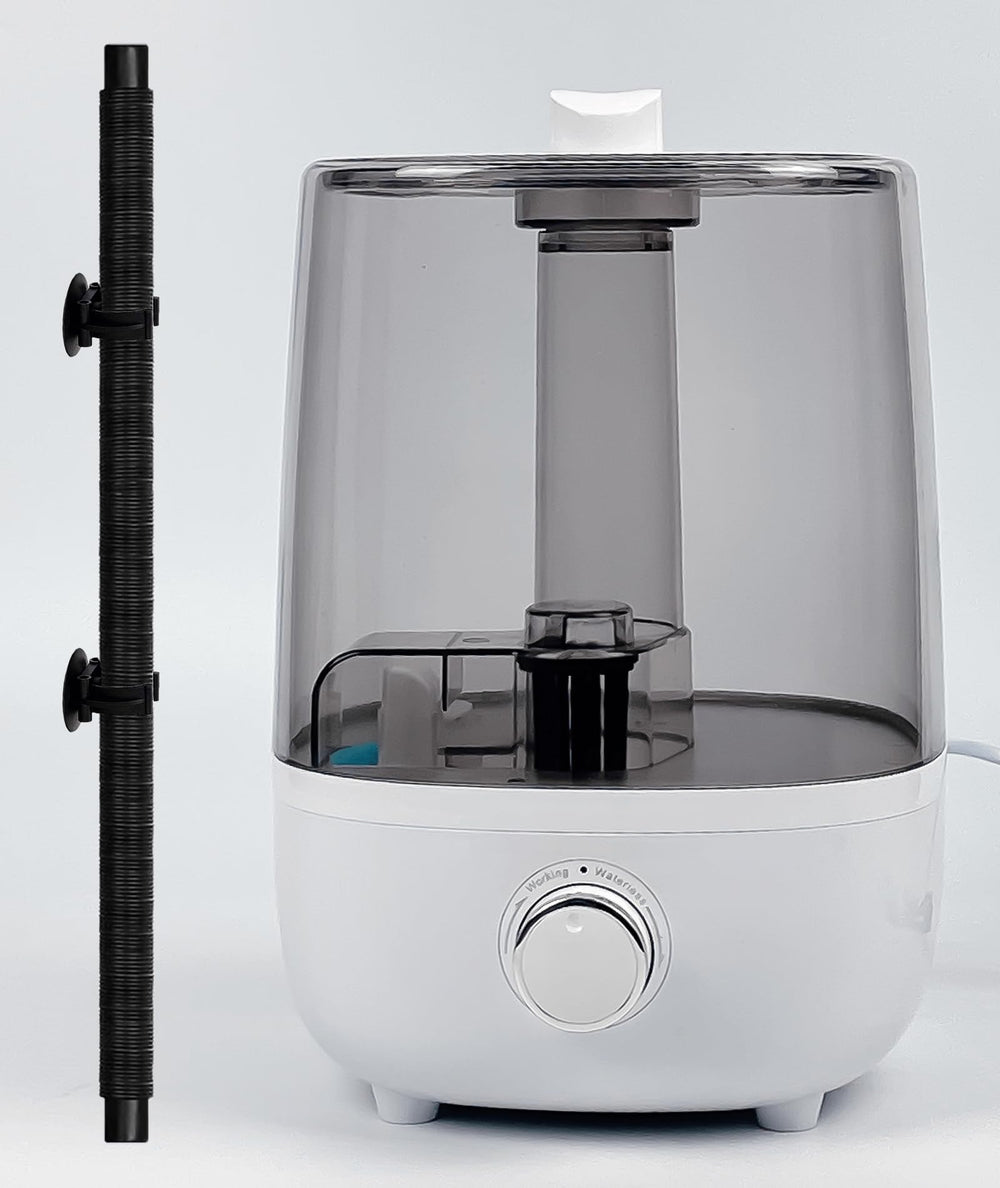AUAAQ humidificador reptil con tanque 4L para terrarios, aire húmedo y limpio