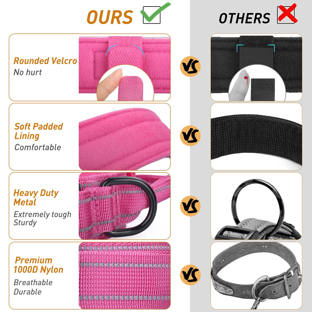 Collar ajustable de nylon 1000D resistente a tirones en AUBELL.