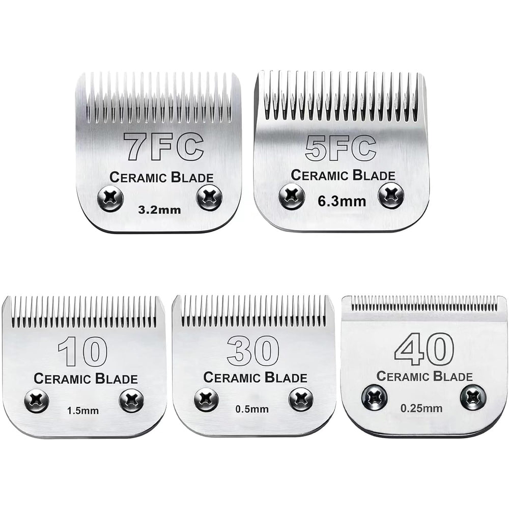 Audoc cuchilla 10 cerámica, corte suave para mascotas.