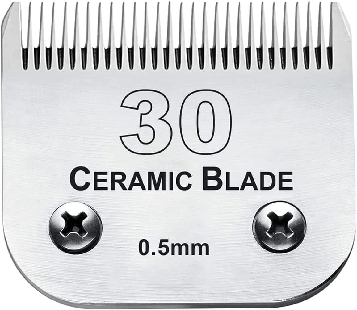 Audoc cuchilla 30# para perros: corte 0,5 mm suave y preciso.