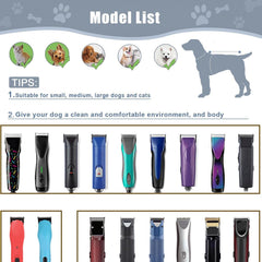 Audoc hojas ancho 30W para perros, acabado detallado y limpio.
