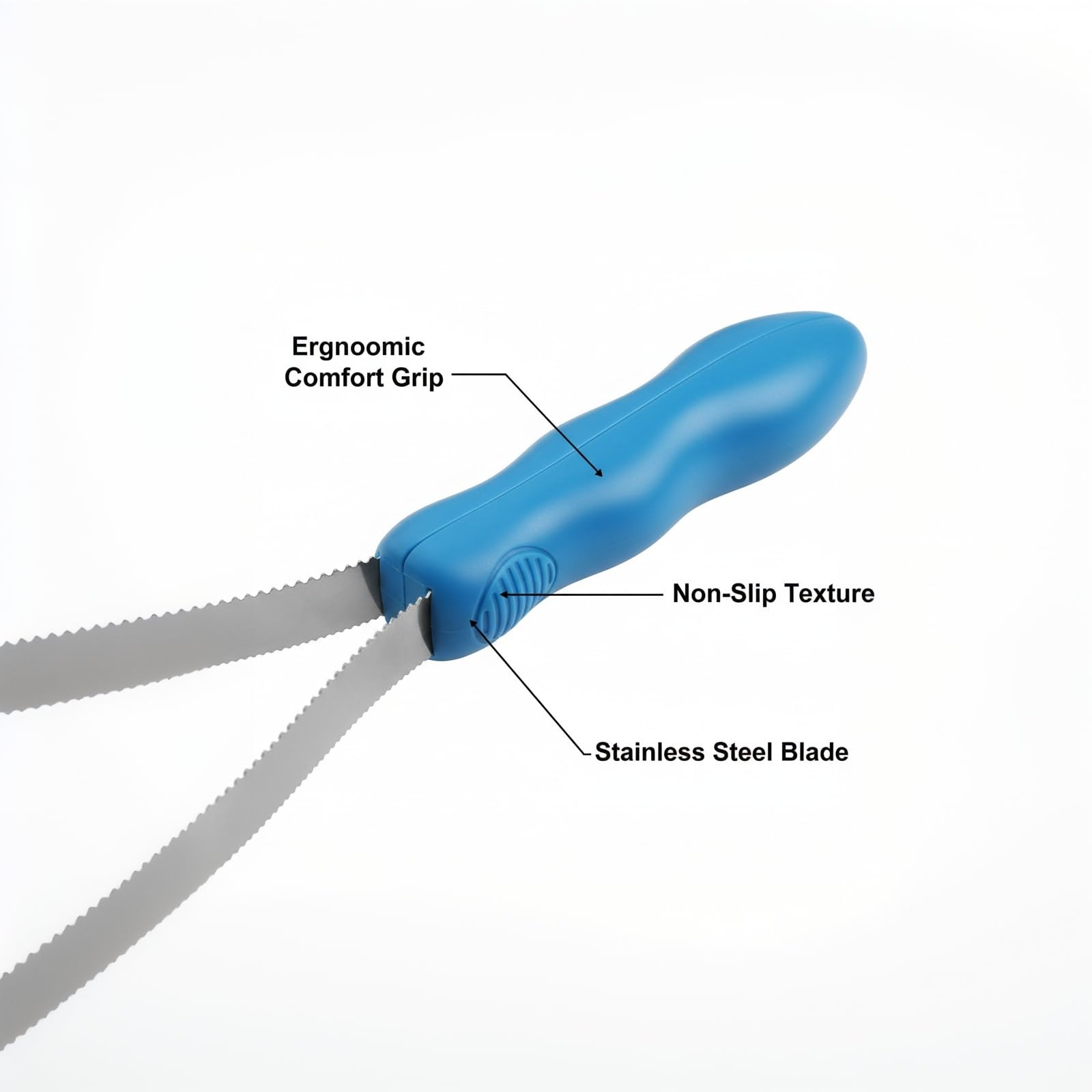 Audoloku mango ergonómico antideslizante facilita el cepillado