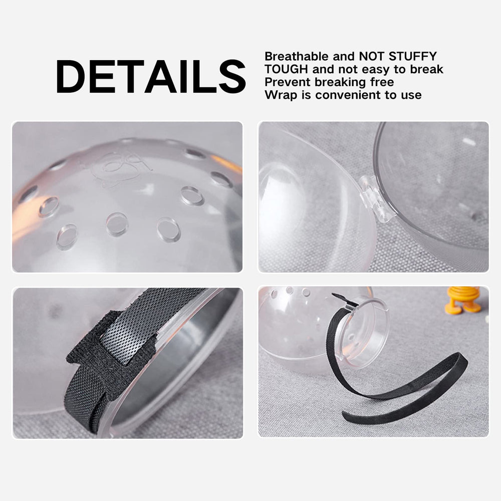 Augegel diseño ajustable para hocico, ajuste cómodo y rápido.