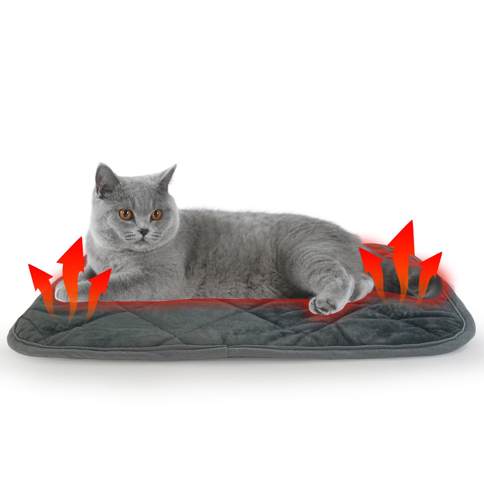 Cama auto calentada AUPETEK para gatos, uso en interiores y exteriores