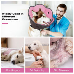 AuraPaw bordes-ultra-suaves cuidan la piel del perro sin irritaciones.