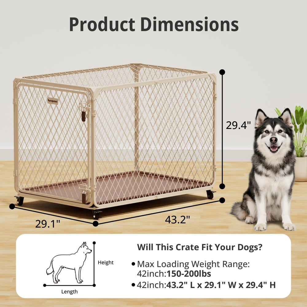 Aurapaws jaula diseño resistente para uso prolongado