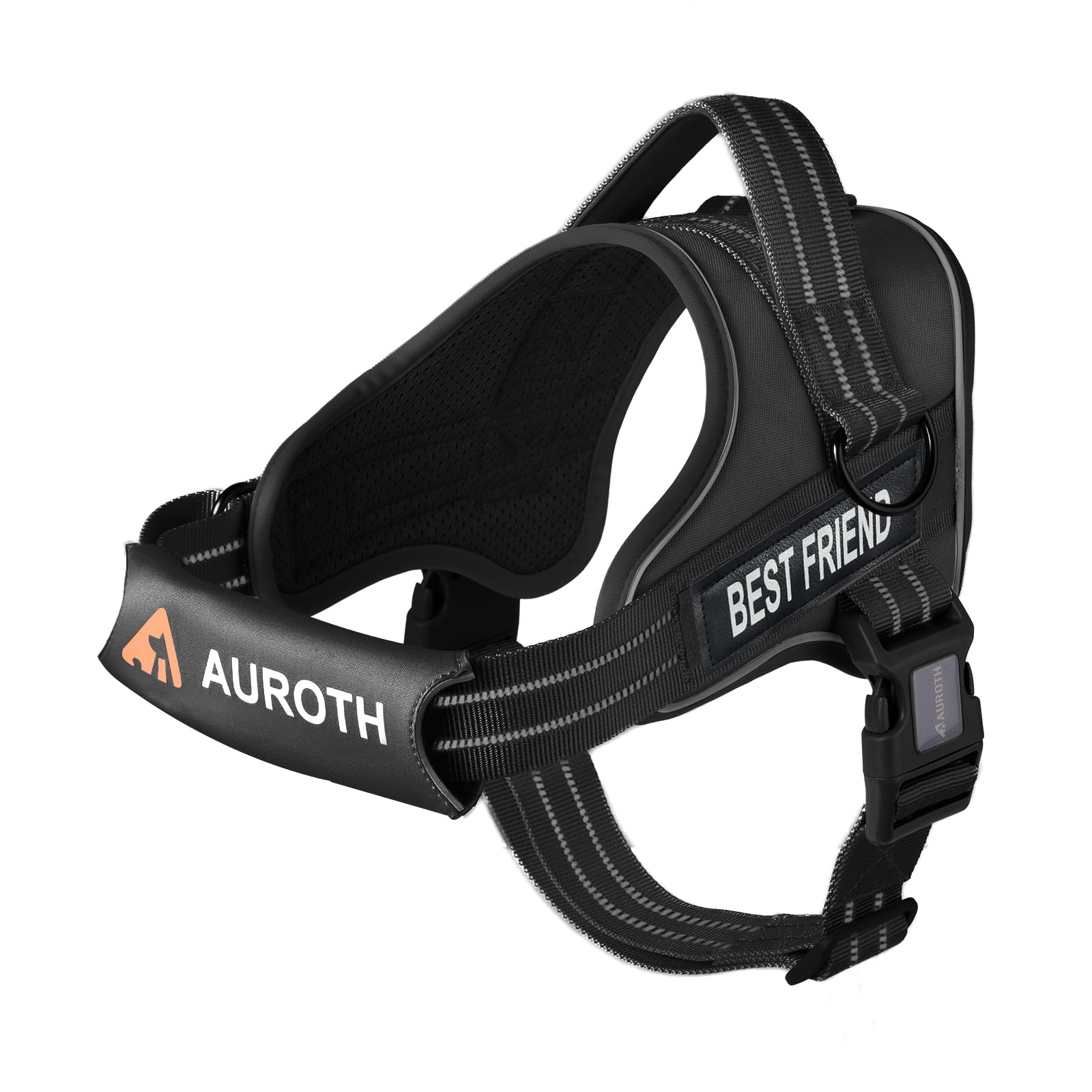 AUROTH arnés ligero con banda elástica para asegurar la luz de seguridad.