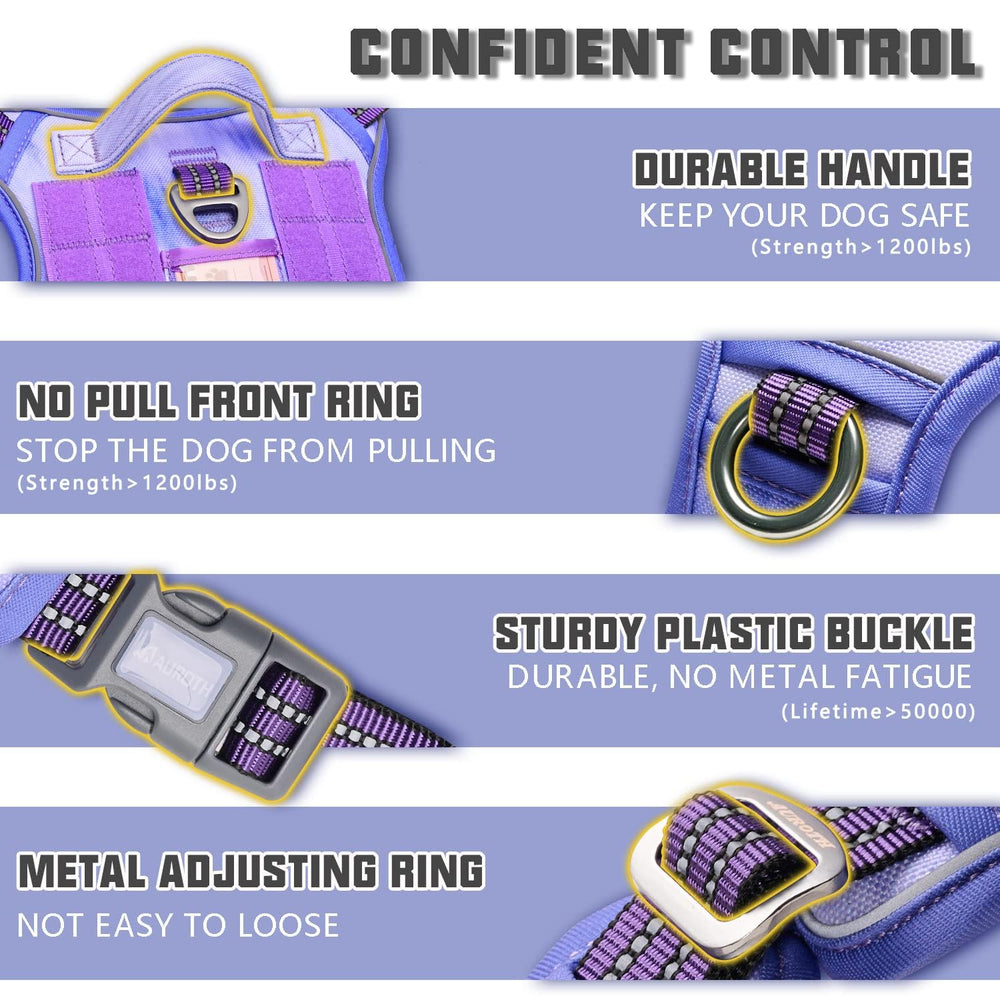AUROTH arnés con doble anclaje para control frontal y trasero.