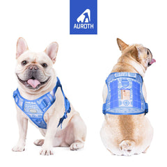 AUROTH arnés perro duradera: costuras reforzadas para aventuras intensas.
