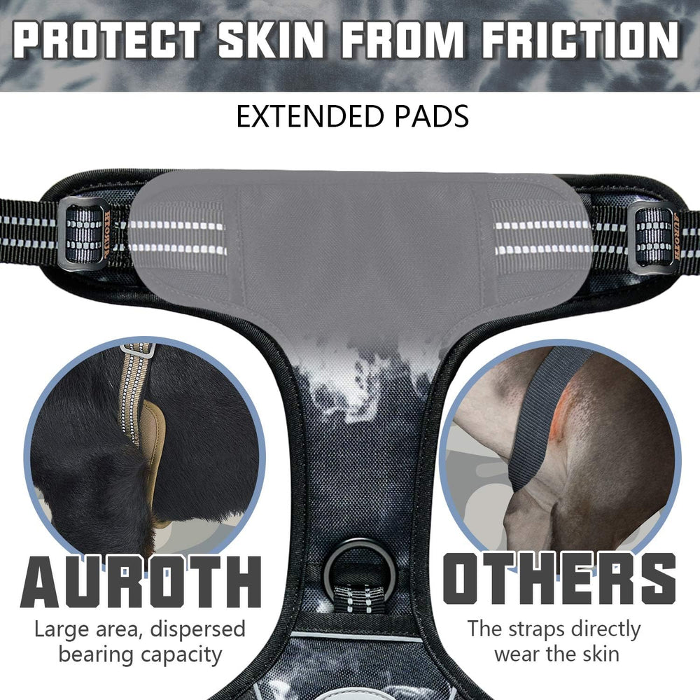 AUROTH arnés con dobles enganches metálicos para seguridad y control