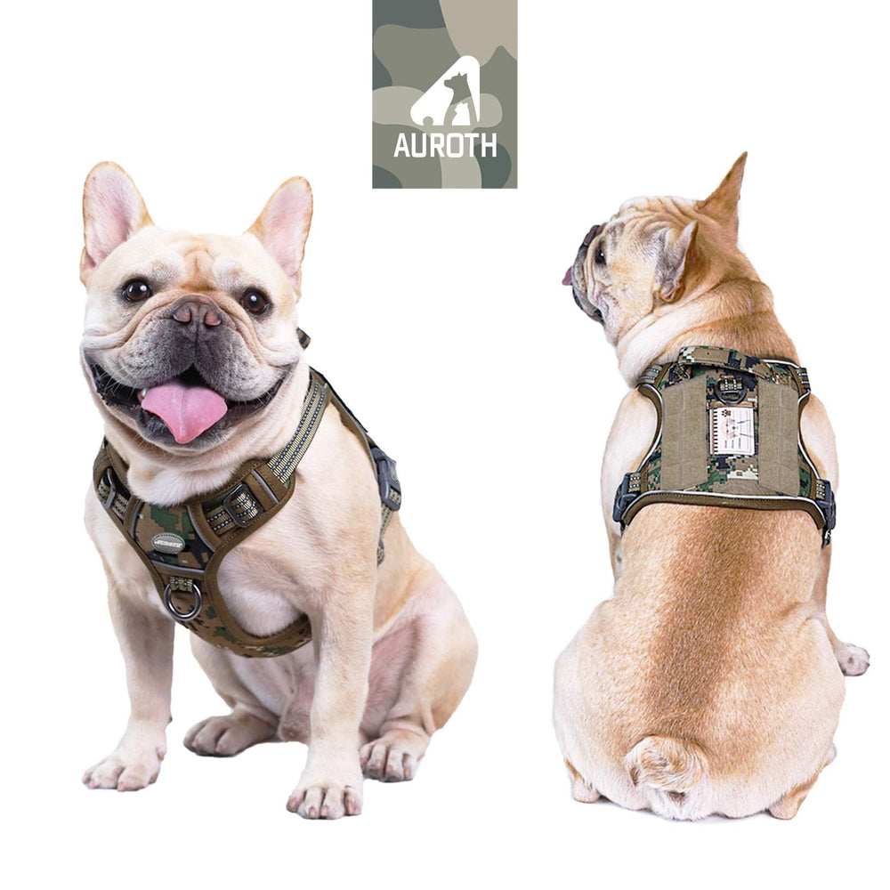AUROTH arnés táctico en nylon resistente para paseos y juego.