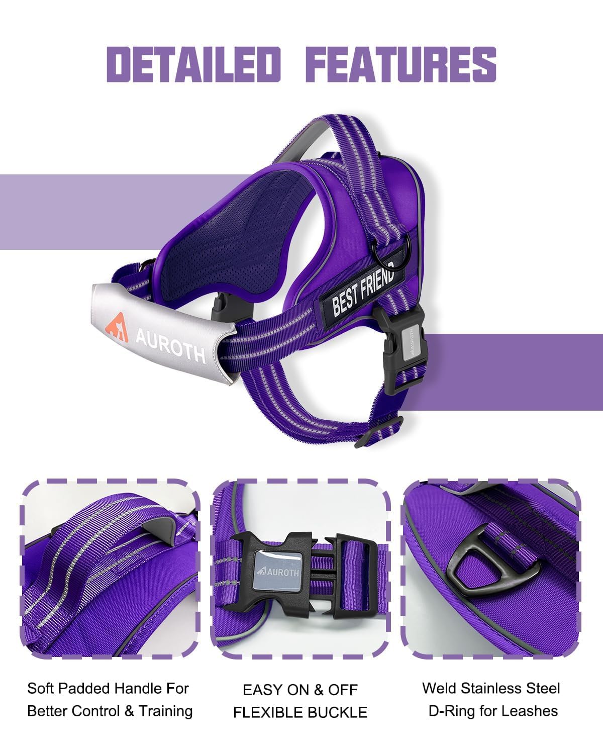AUROTH diseño ergonómico y ajustable para distintos tamaños.