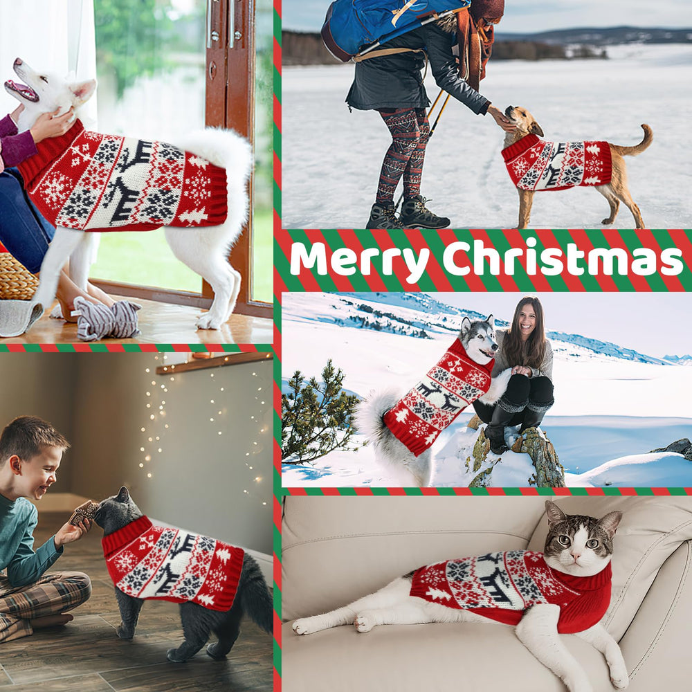 AURUZA outfit navideño para fotos de mascotas perro gato verde XS
