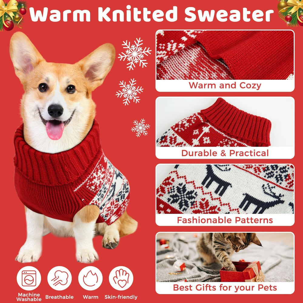 Sudadera navidad AURUZA para perro mediano en azul, perfecta para festividades al aire libre