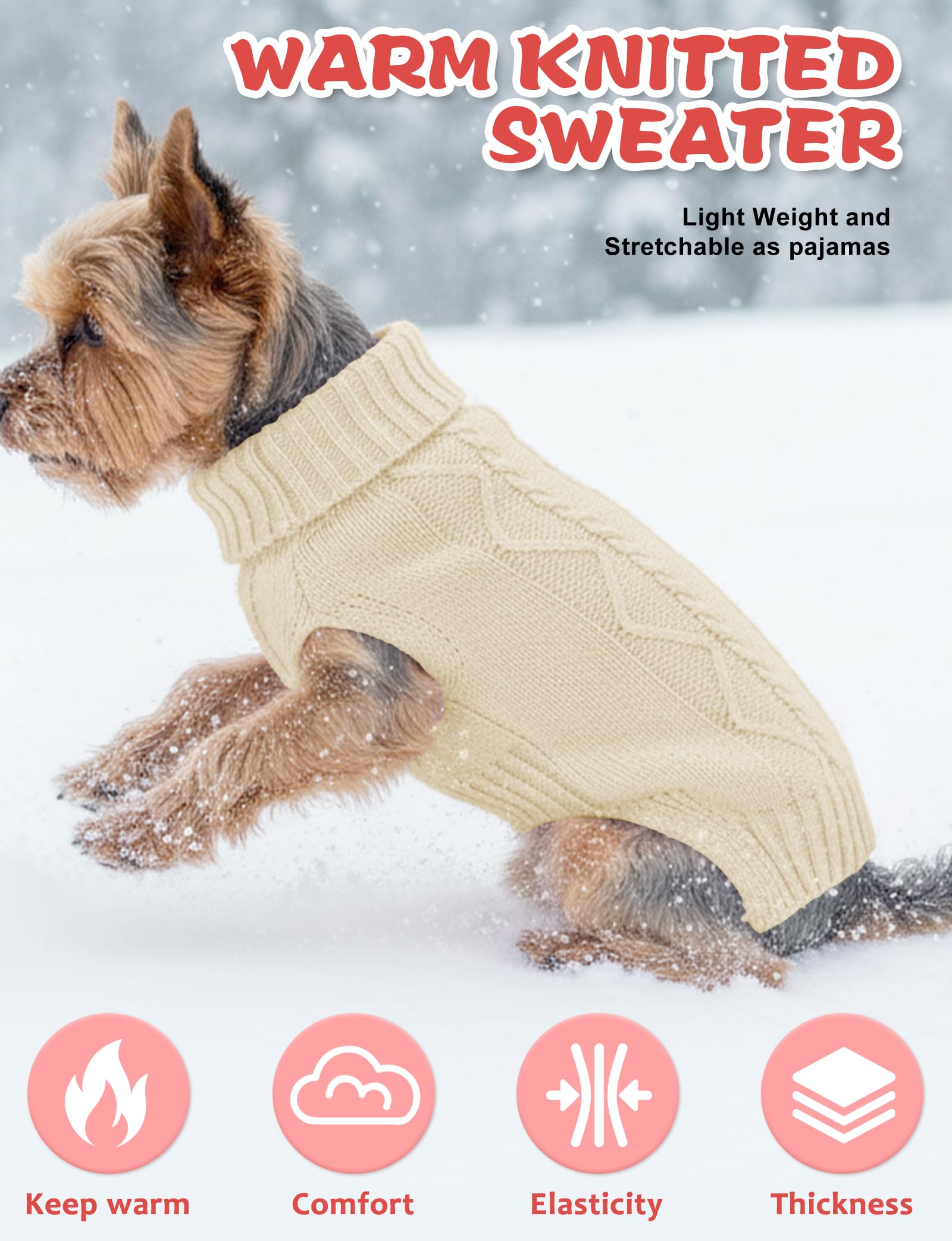 AURUZA sudadera perro sin mangas diseño fácil de vestir