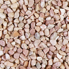 Ausluru grava silice melocotón para tanque de peces, color cálido y duradero.