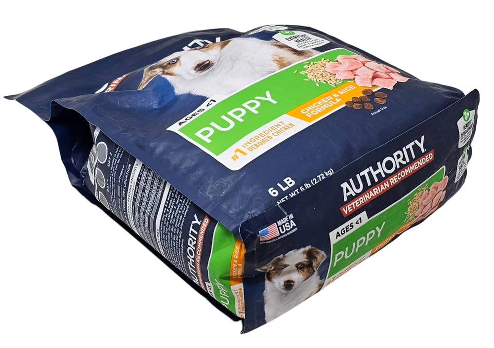 Authority: bolsa de 6 libras, fácil de manejar y almacenar.