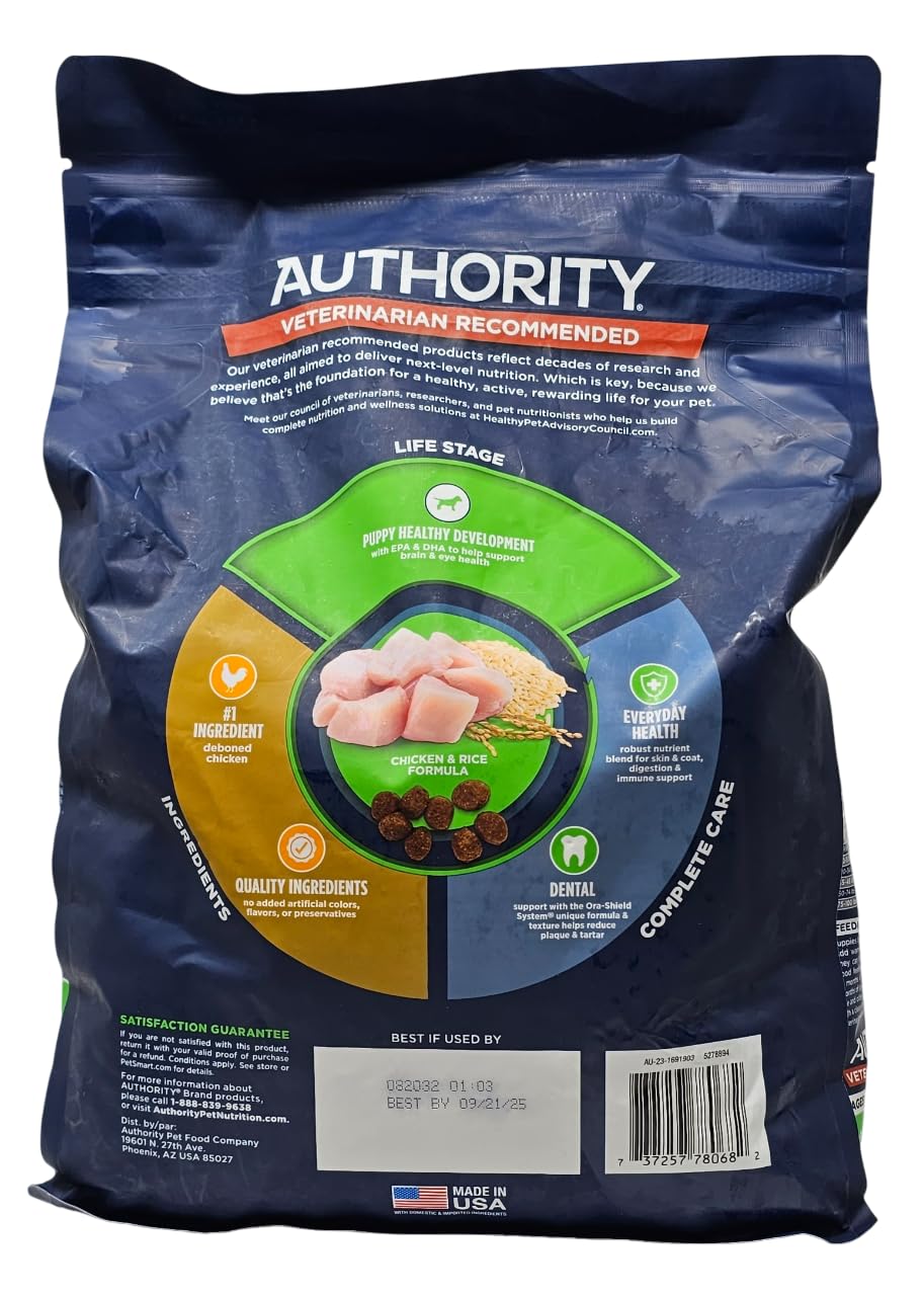Authority: producido en Estados Unidos, con estándares de calidad.