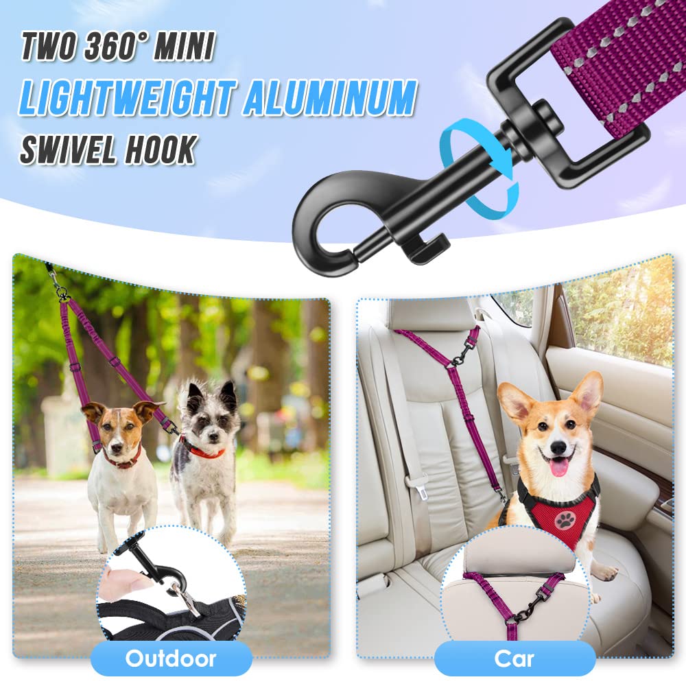 AUTOWT hardware metálico y correas de nylon duraderas para mayor seguridad.