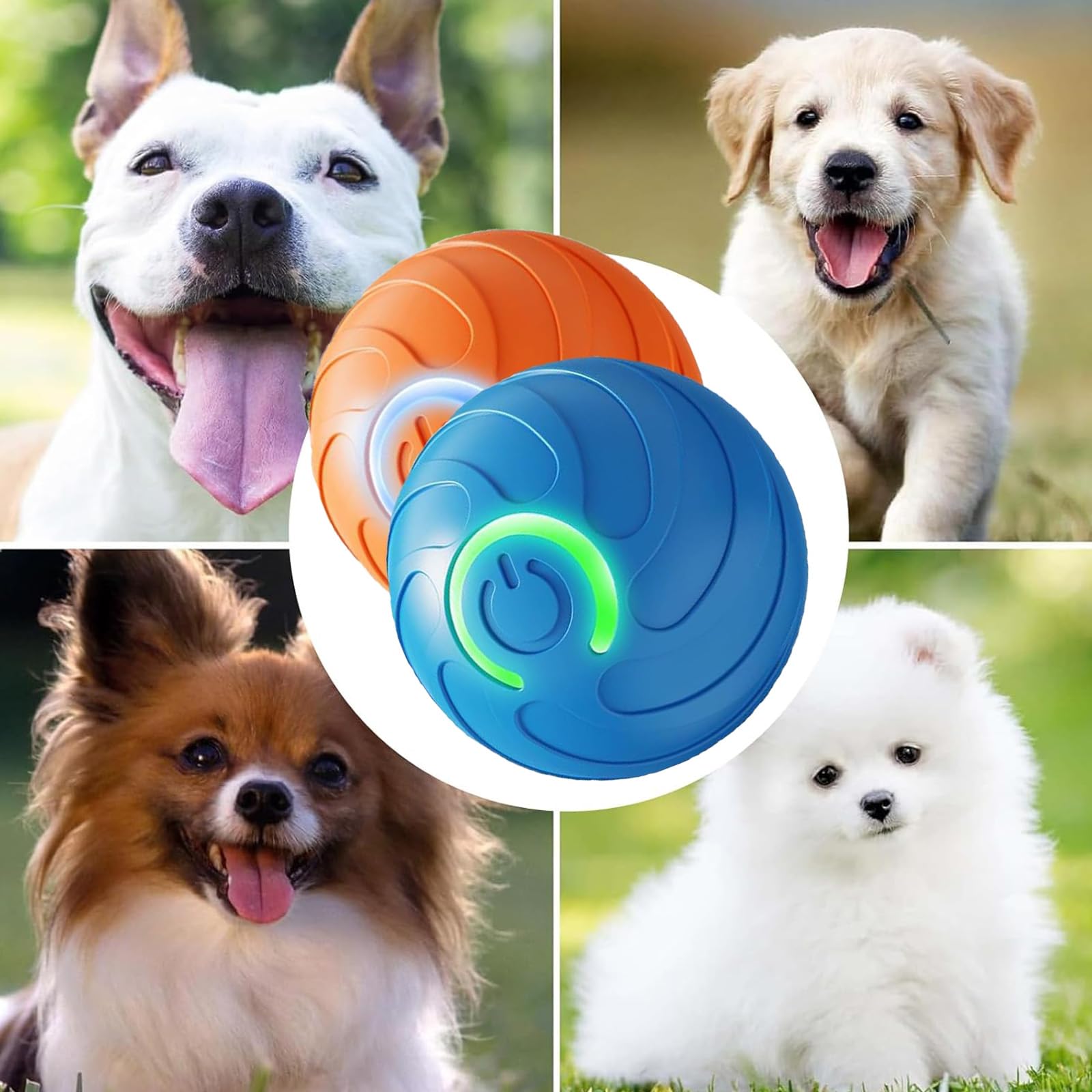 AUTRETY Entretenimiento y energía, juego prolongado para perros.