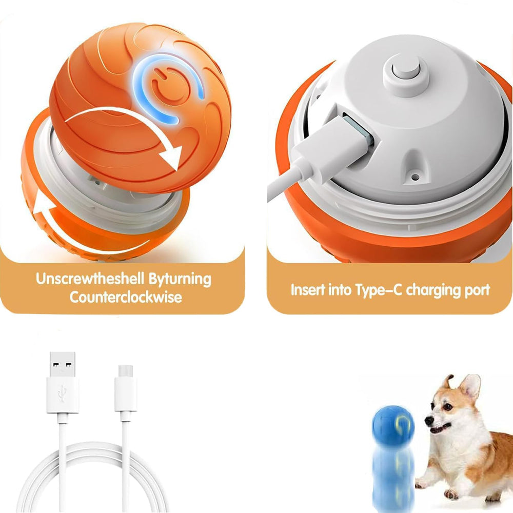 AUTRETY Material ABS Resistente, juego seguro para perros curiosos.