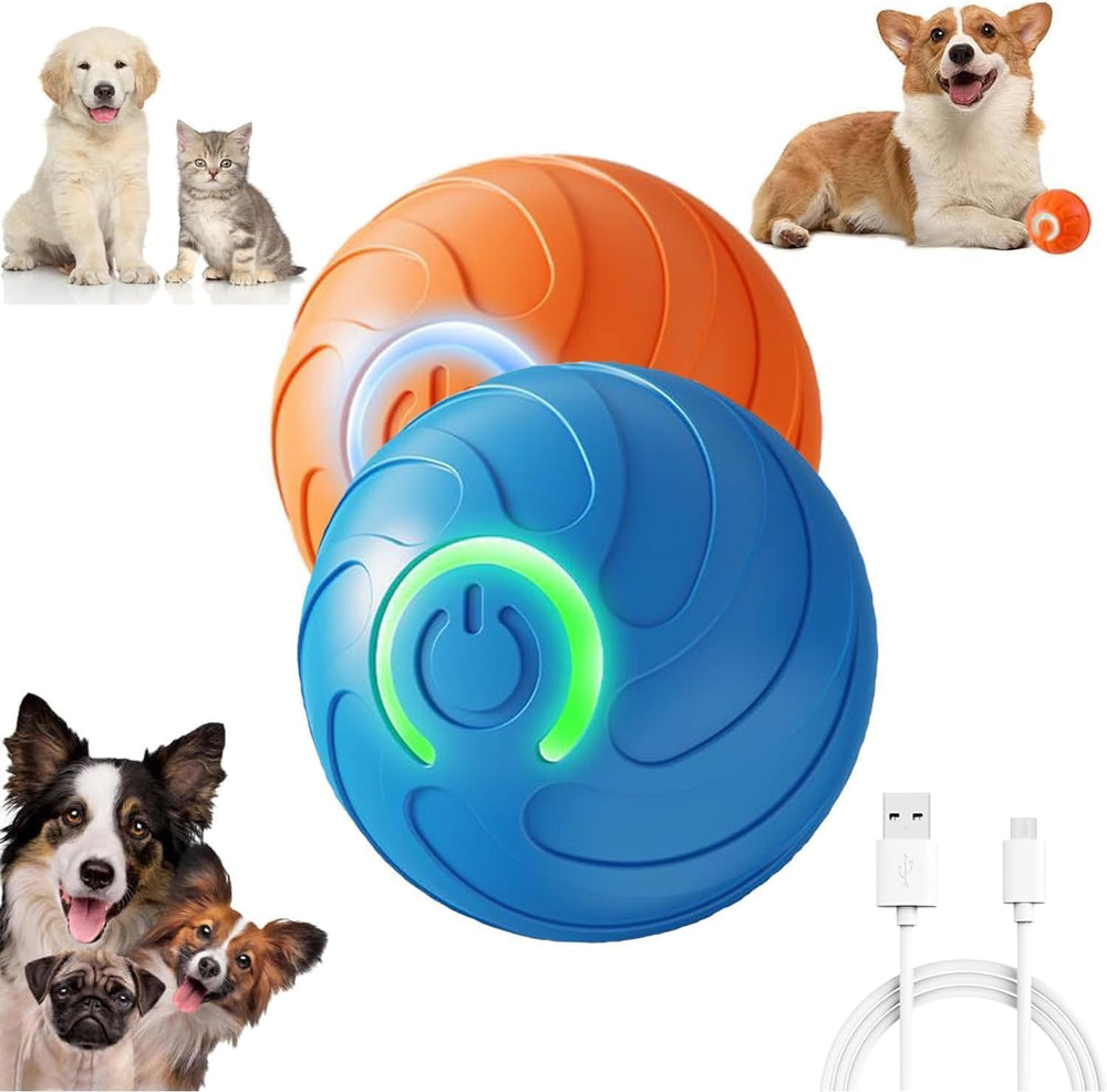 AUTRETY Pack de Dos Unidades Naranja y Azul, diversión continua.