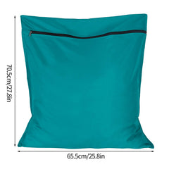 AUXSOUL bolsa lavadora 65x70 cm, tamaño ideal para ropa de mascota y cama