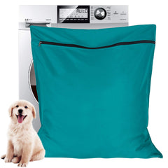 AUXSOUL bolsa lavadora para mascotas, tejido terylene protege prendas y evita pelos