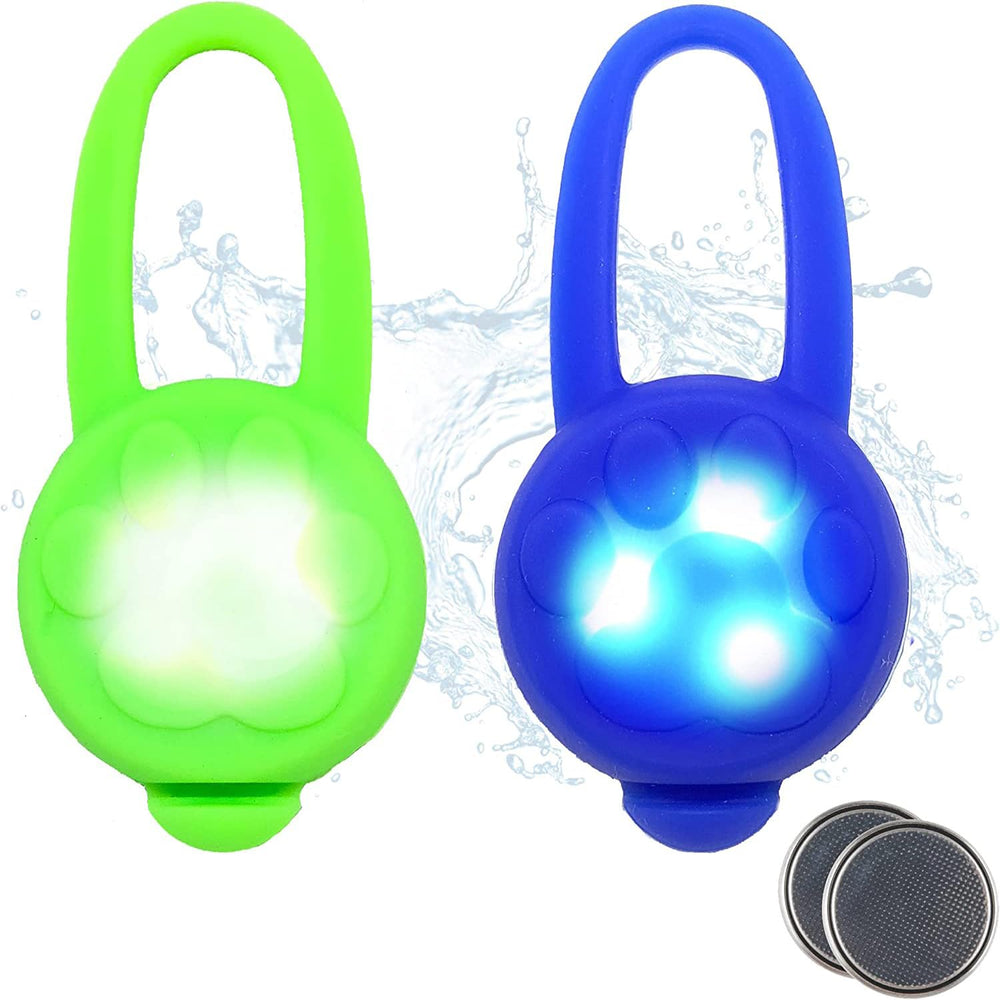Avando Collar Luz Verde: detección rápida durante paseos nocturnos.
