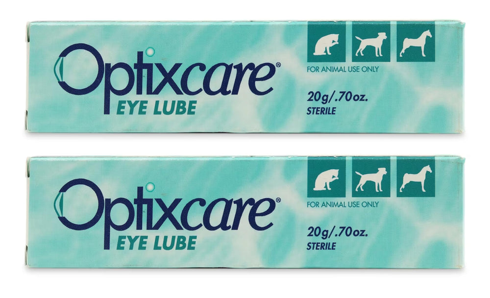 Aventix Lubricante ocular para mascotas, pack de dos, uso diario para comodidad ocular.