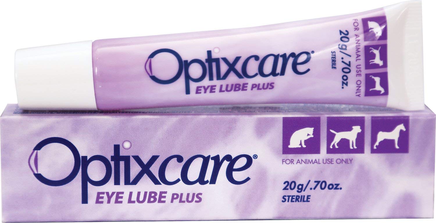 Aventix Lubricante ocular para mascotas con ácido hialurónico, dos tubos, alivio para ojo sensible