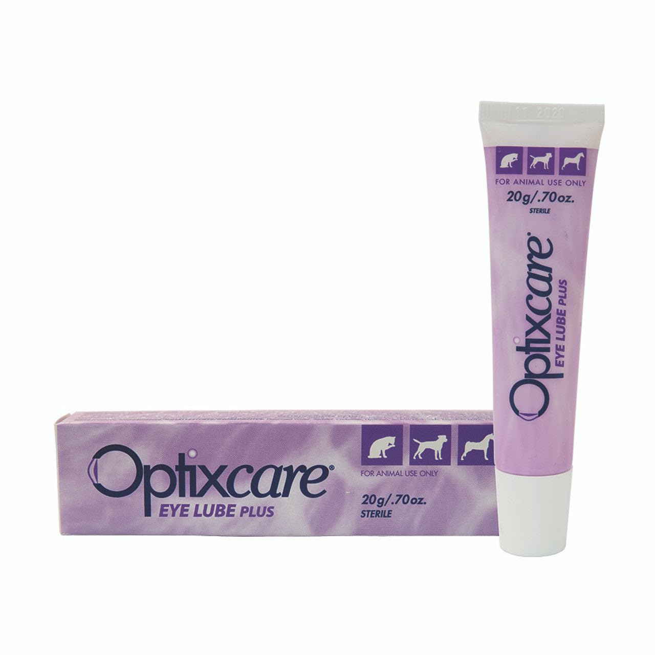 Aventix Optixcare lubricante ocular con ácido hialurónico para mantener la hidratación de los ojos de mascotas