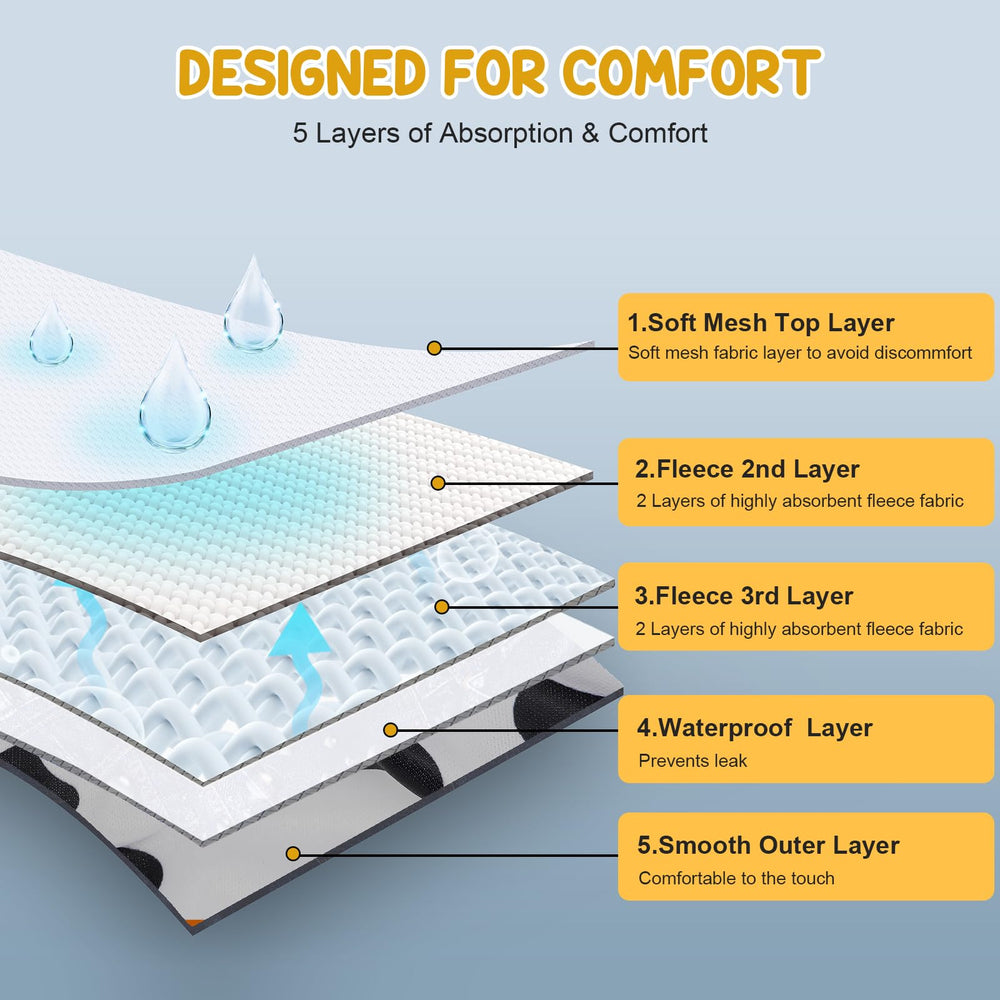 Pañal Avont con capa exterior impermeable: protección contra fugas.