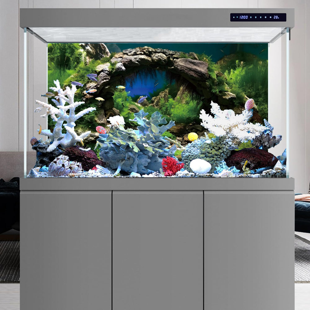 AWERT fondo de acuario planta acuática detalle para colores vivos
